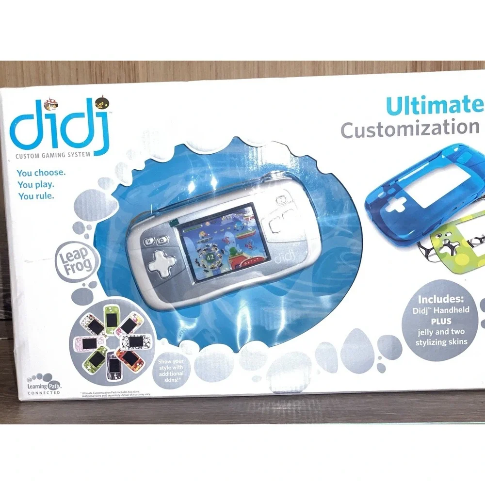 NEW LEAP FROG ultimate customization pack DIDJ Custom Learning Gaming System NIB